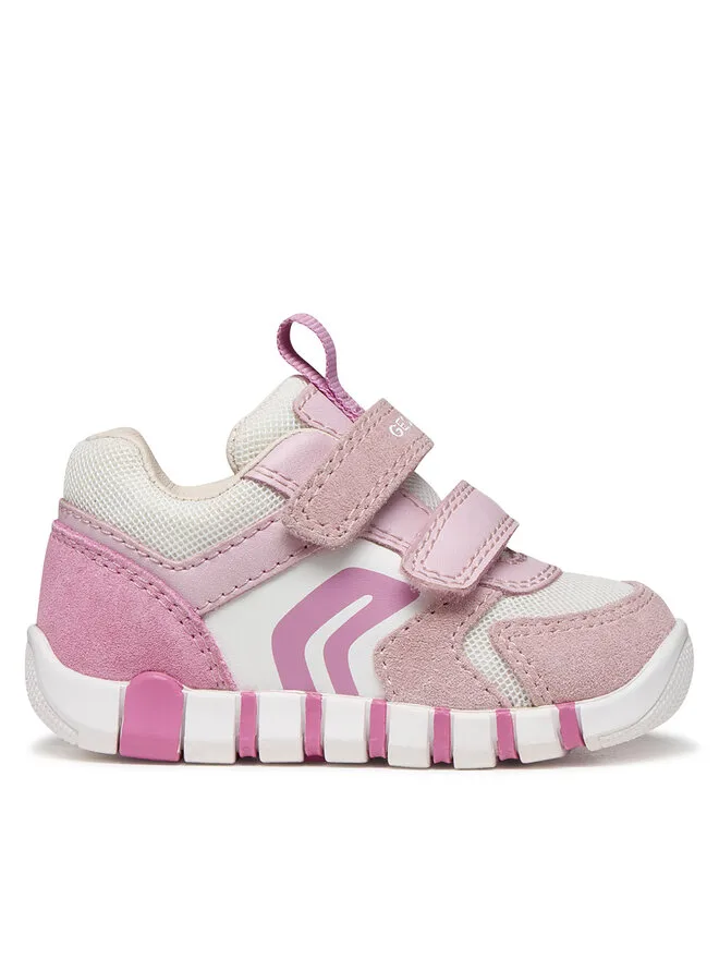 Geox Кроссовки B Iupidoo Girl B3558C 02214 C5825 розовые