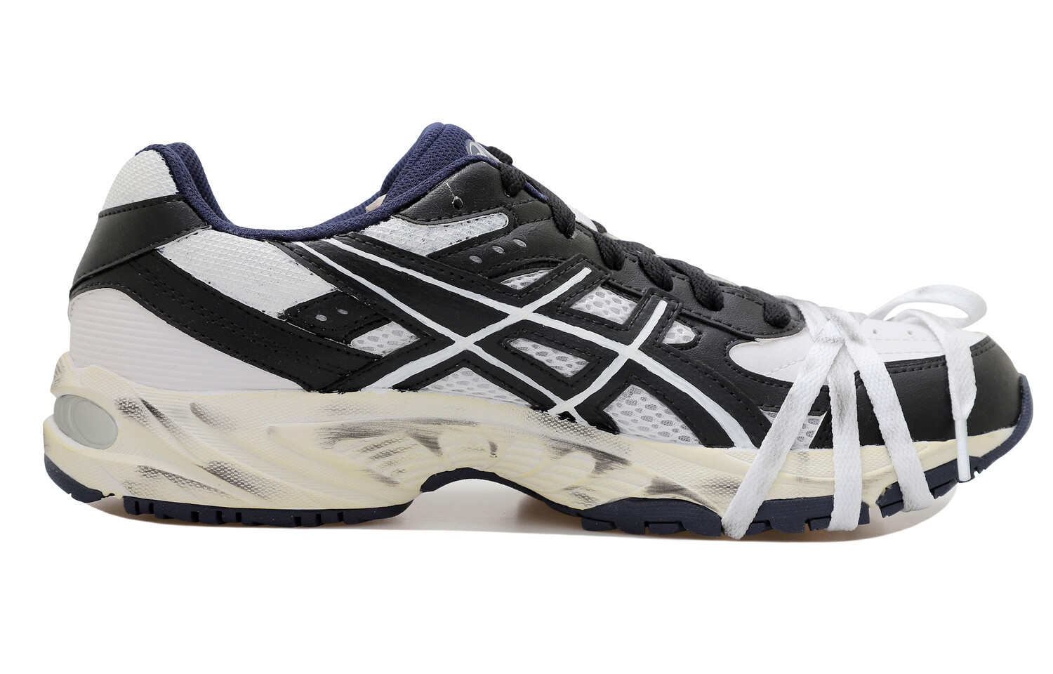 

Кроссовки Gel-170 унисекс с низким верхом, черные/белые Asics