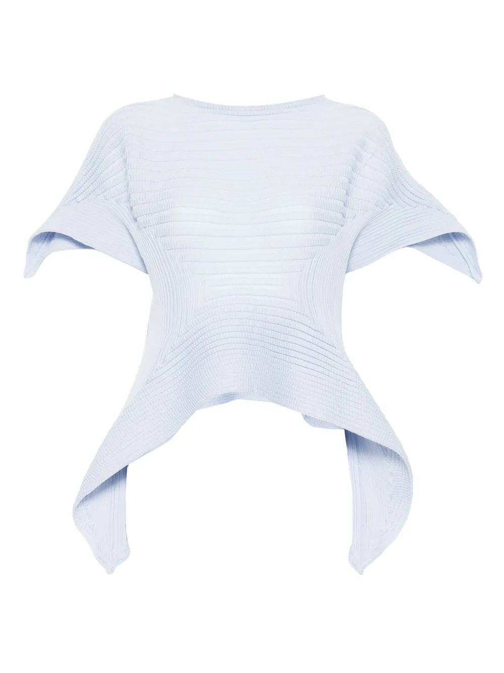 

Приглушенный трикотажный топ Issey Miyake, синий