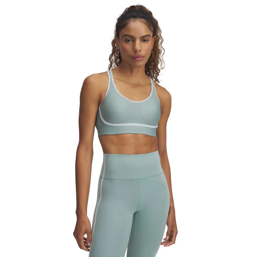 

Спортивный топ Under Armour Infinity Piped medium support, зеленый