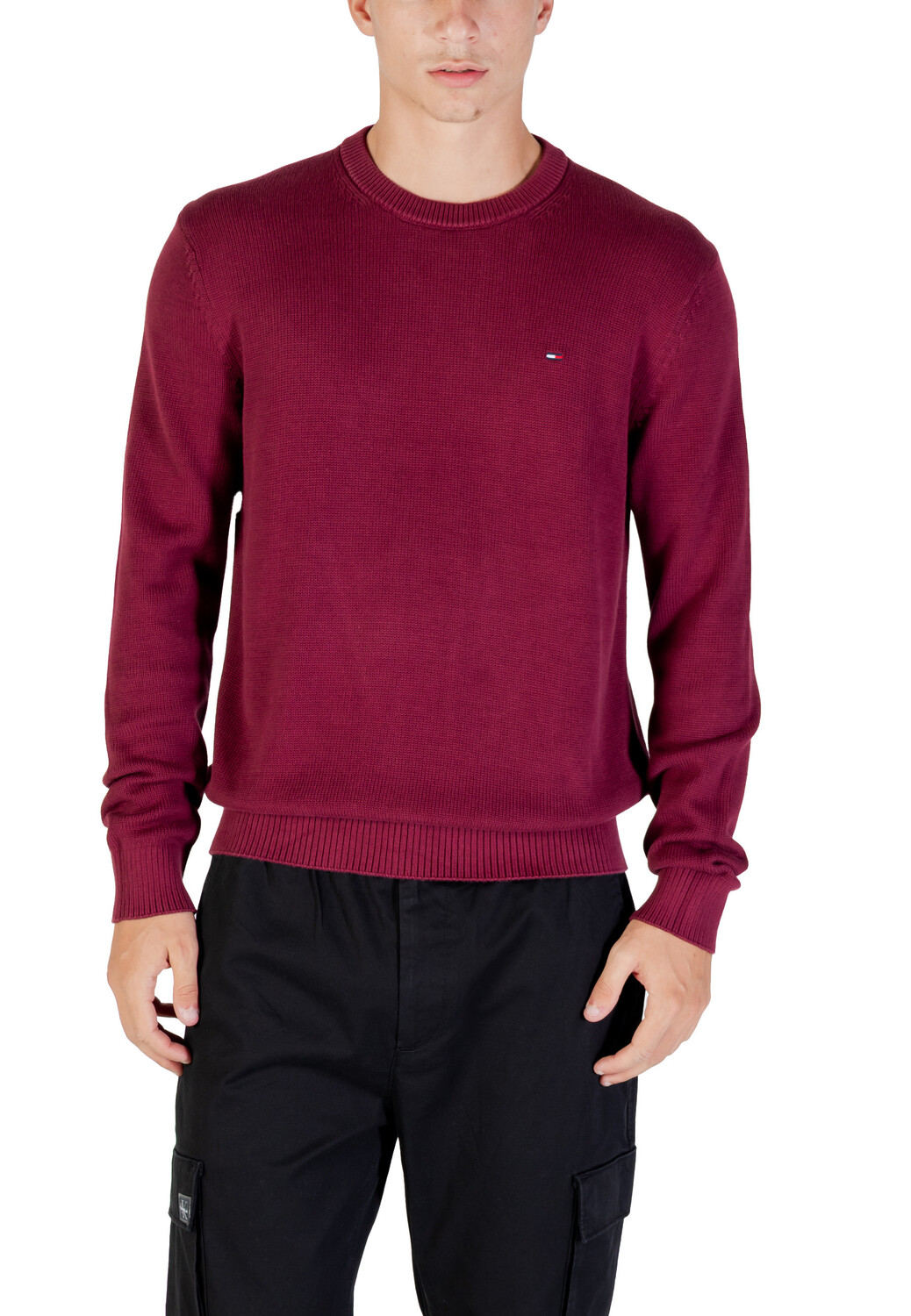 

Трикотаж Tommy Jeans, бордовый