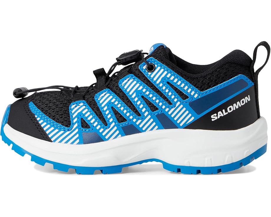 Кроссовки Salomon Kids Xa Pro V8, цвет Black/White/French Blue — фото 4
