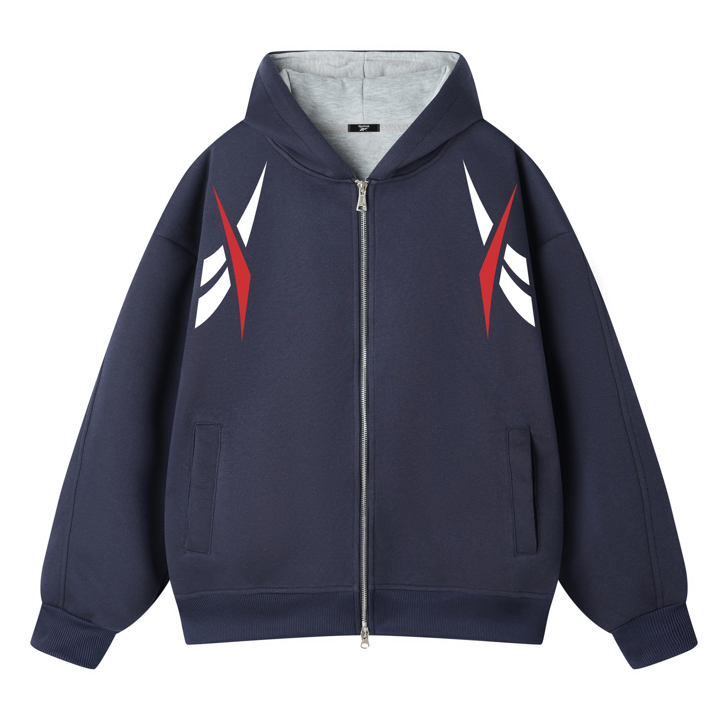 

Толстовка Unisex Hooded Moderate Cardigan Reebok, темно-синий