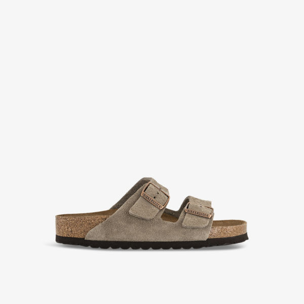 

Кожаные сандалии Arizona с двойными ремешками Birkenstock, коричневый