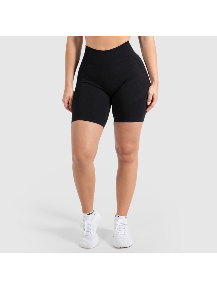 

Спортивные шорты SMILODOX Maria Solid Scrunch, черный