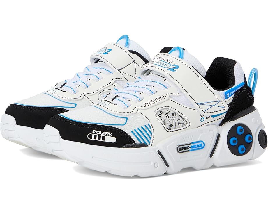 

Кроссовки SKECHERS KIDS Gametronix 2.0 402270L, цвет White/Black/Blue