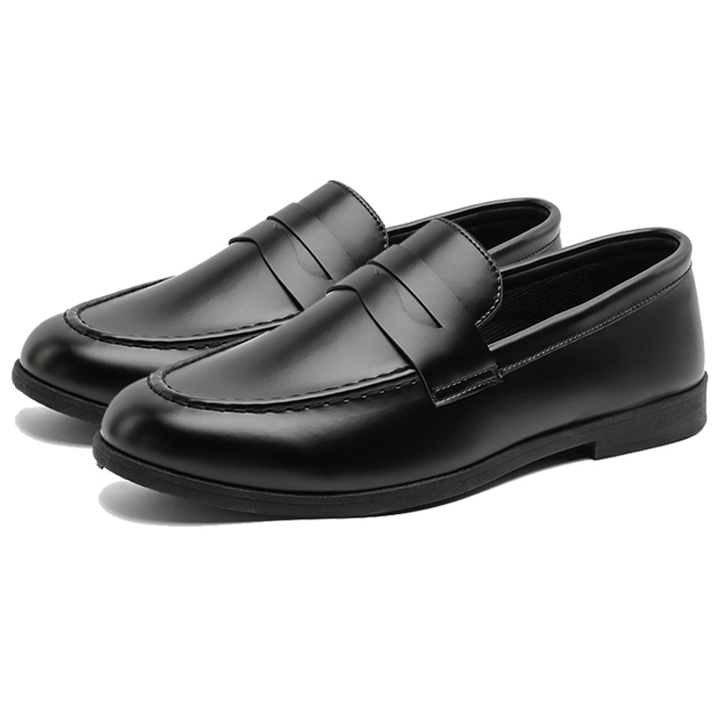 

Medd Лоферы мужские черные/бежевые/голубые/коричневые - A-5 черная кожа, цвет A-5 Black Leather