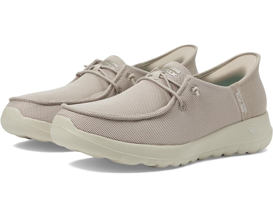 

Кроссовки SKECHERS Performance Go Walk Joy Idalis Hands Free Slip-Ins, цвет Taupe