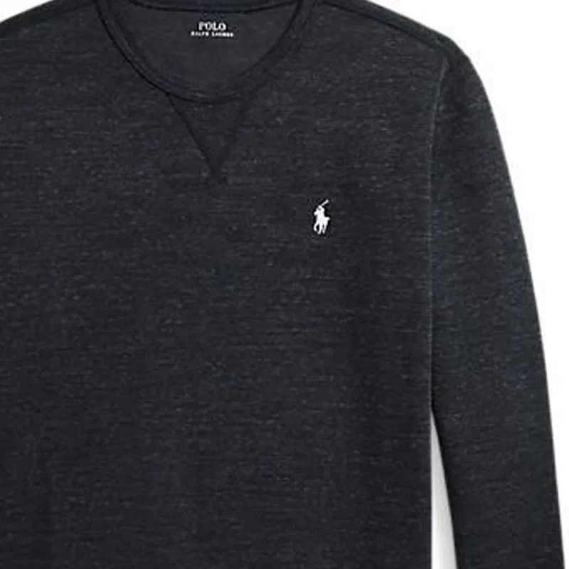 Свитшот Polo Ralph Lauren темно-серый — фото 4
