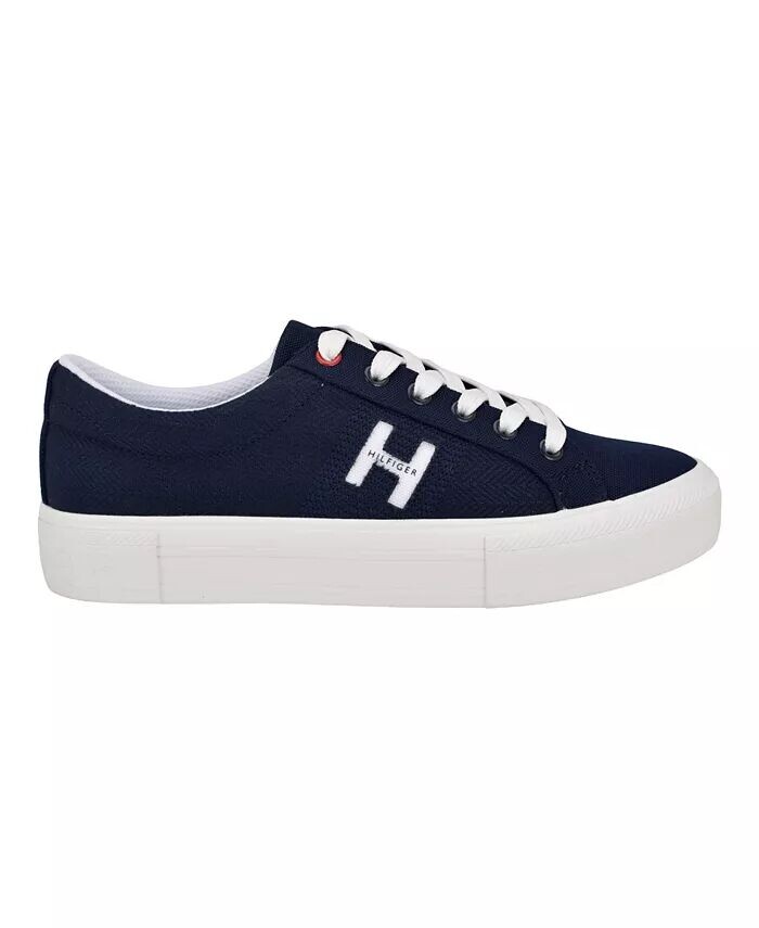 Женские кроссовки Aconia на шнуровке Tommy Hilfiger, синий — фото 3