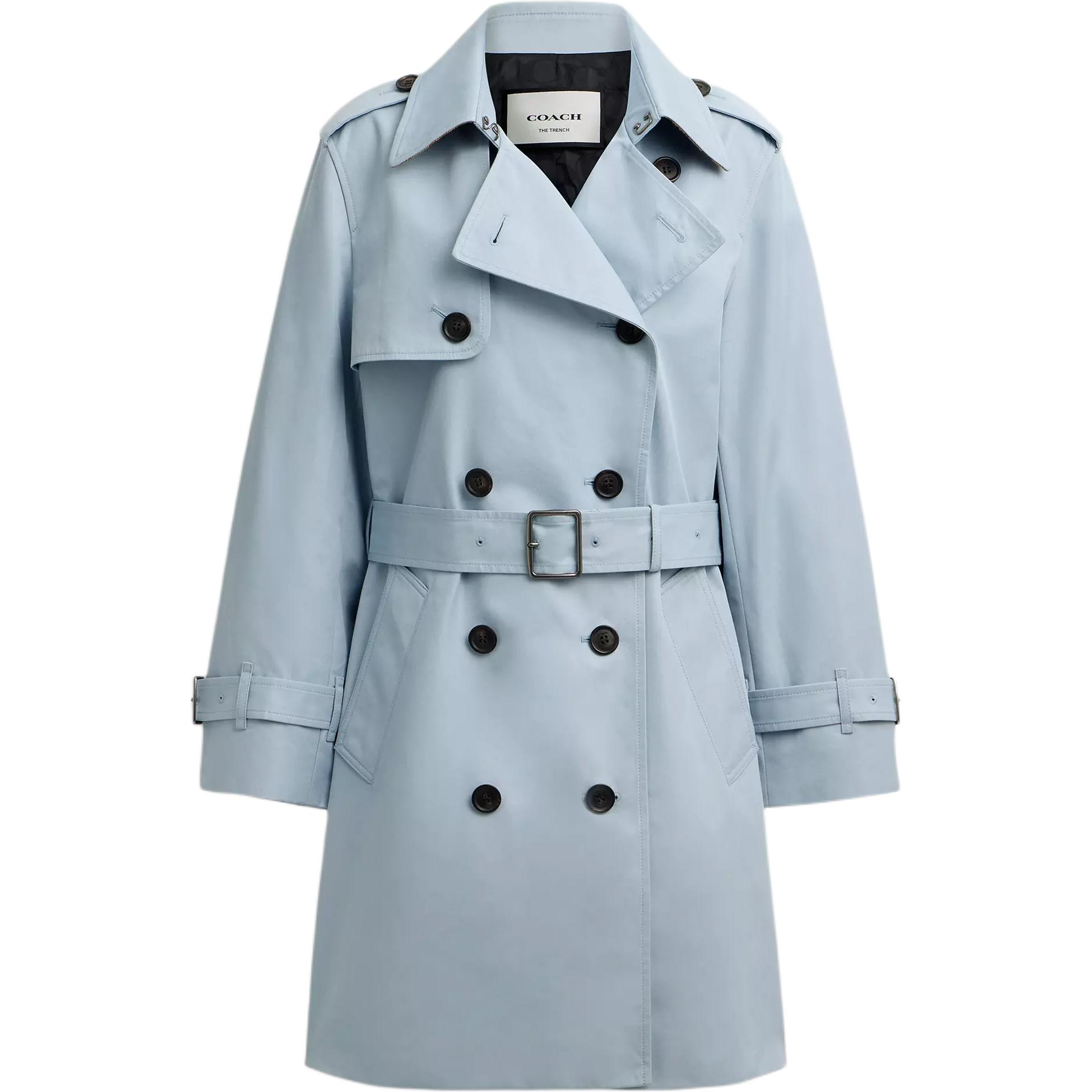 

COACH Синее женское пальто, Blue