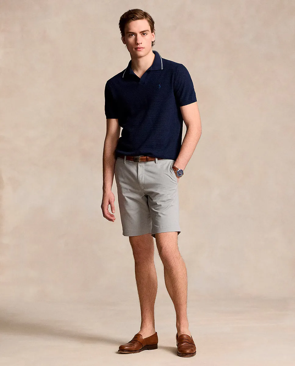 

Мужские шорты-чиносы Slim Fit стрейч Polo Ralph Lauren, серый