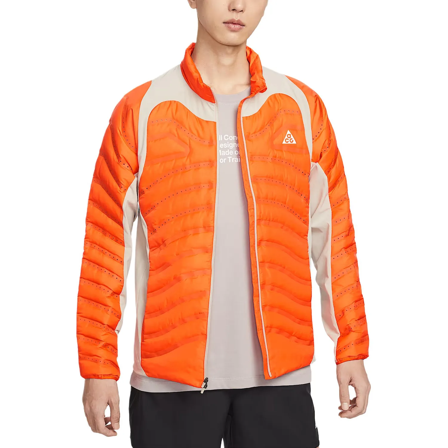 Куртка Lava Loft Nike, Safety Orange/Milk White II/Milk White II/Mountain White — фото 4