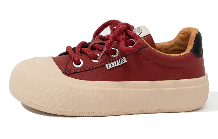 

Кроссовки Feiyue Skateboarding Shoes Women's Low-top Burgundy, цвет Burgundy