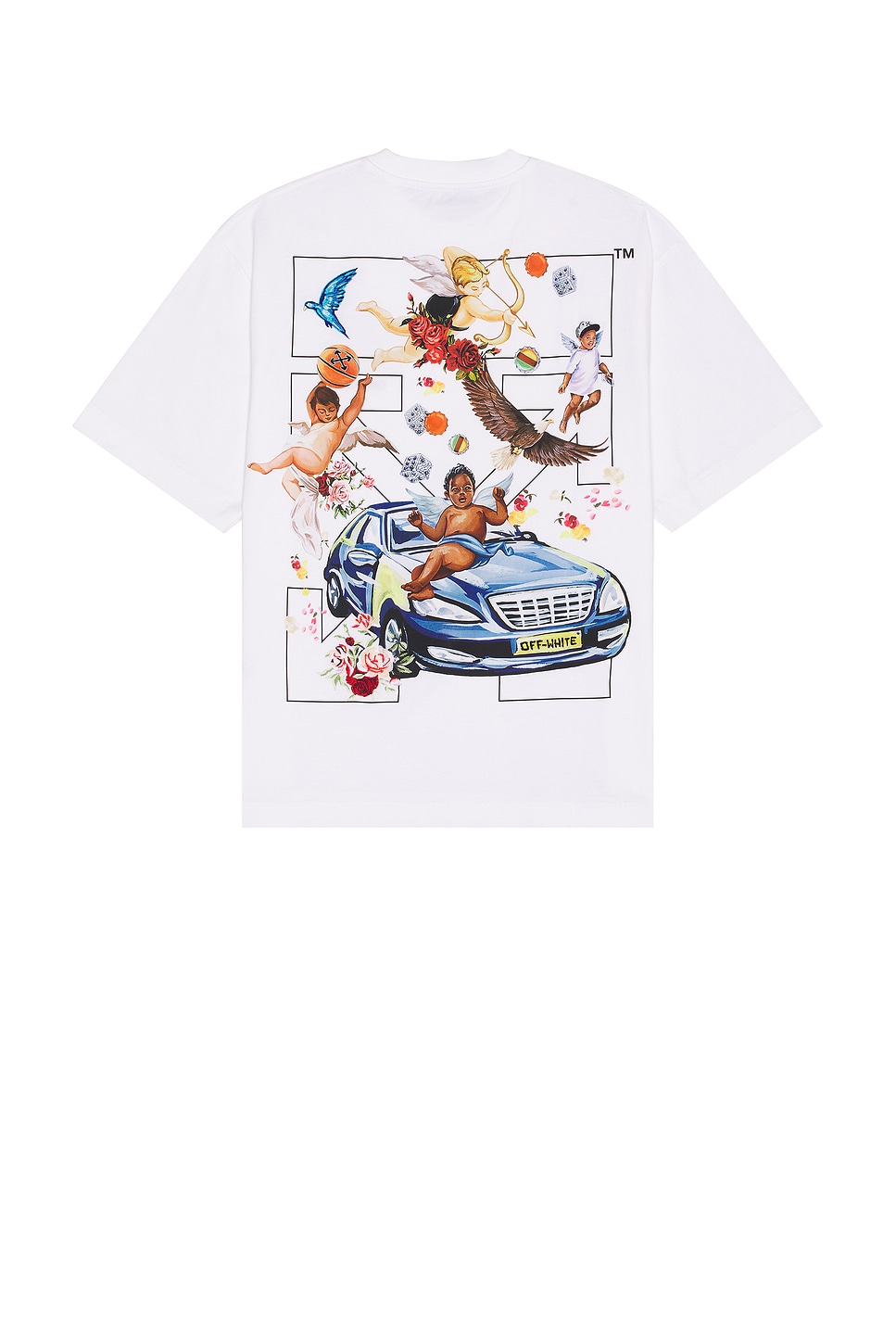 

Футболка с коротким рукавом Fresco arrow skate, white & black