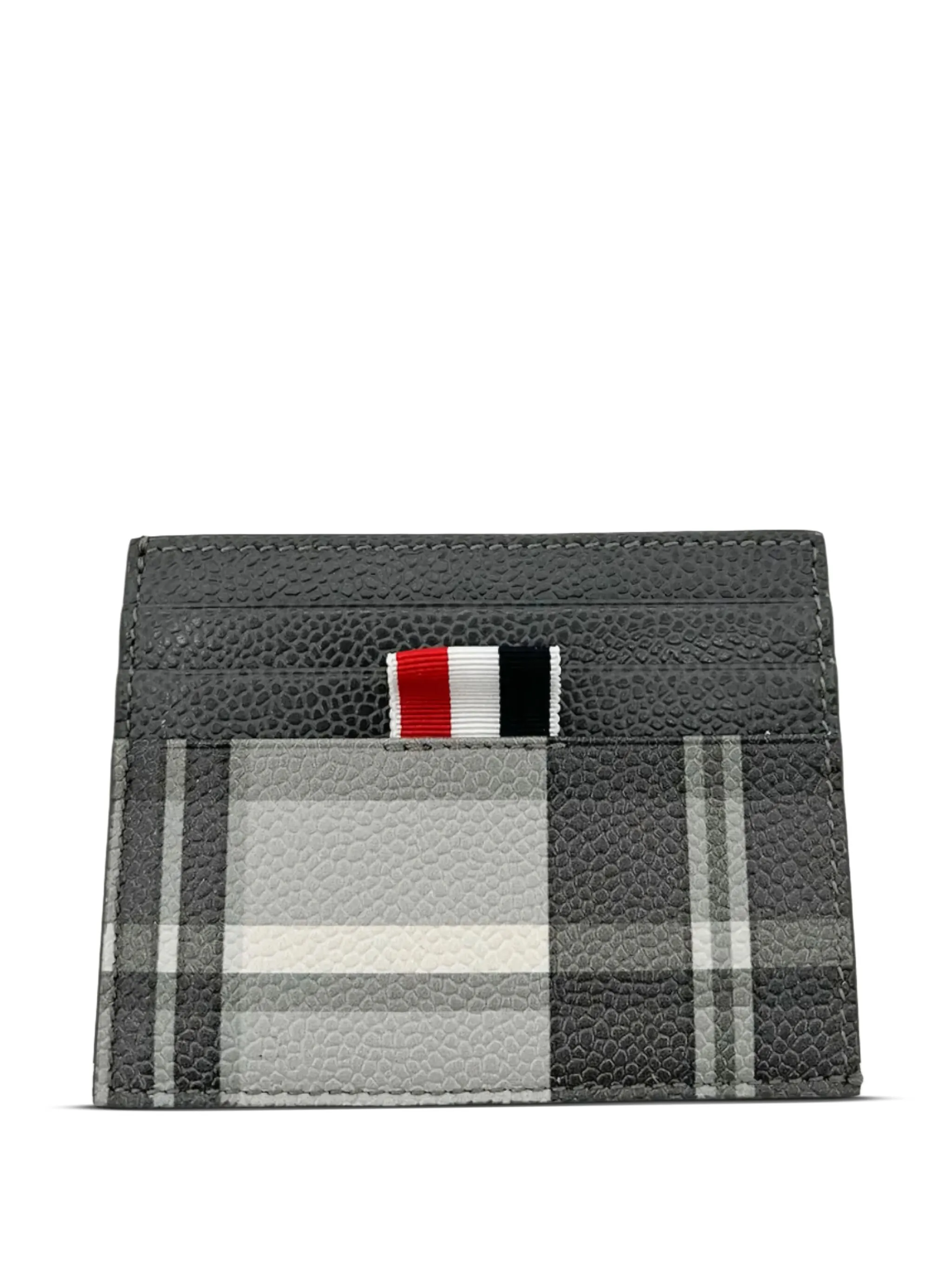 

Картхолдер с логотипом Thom Browne, серый