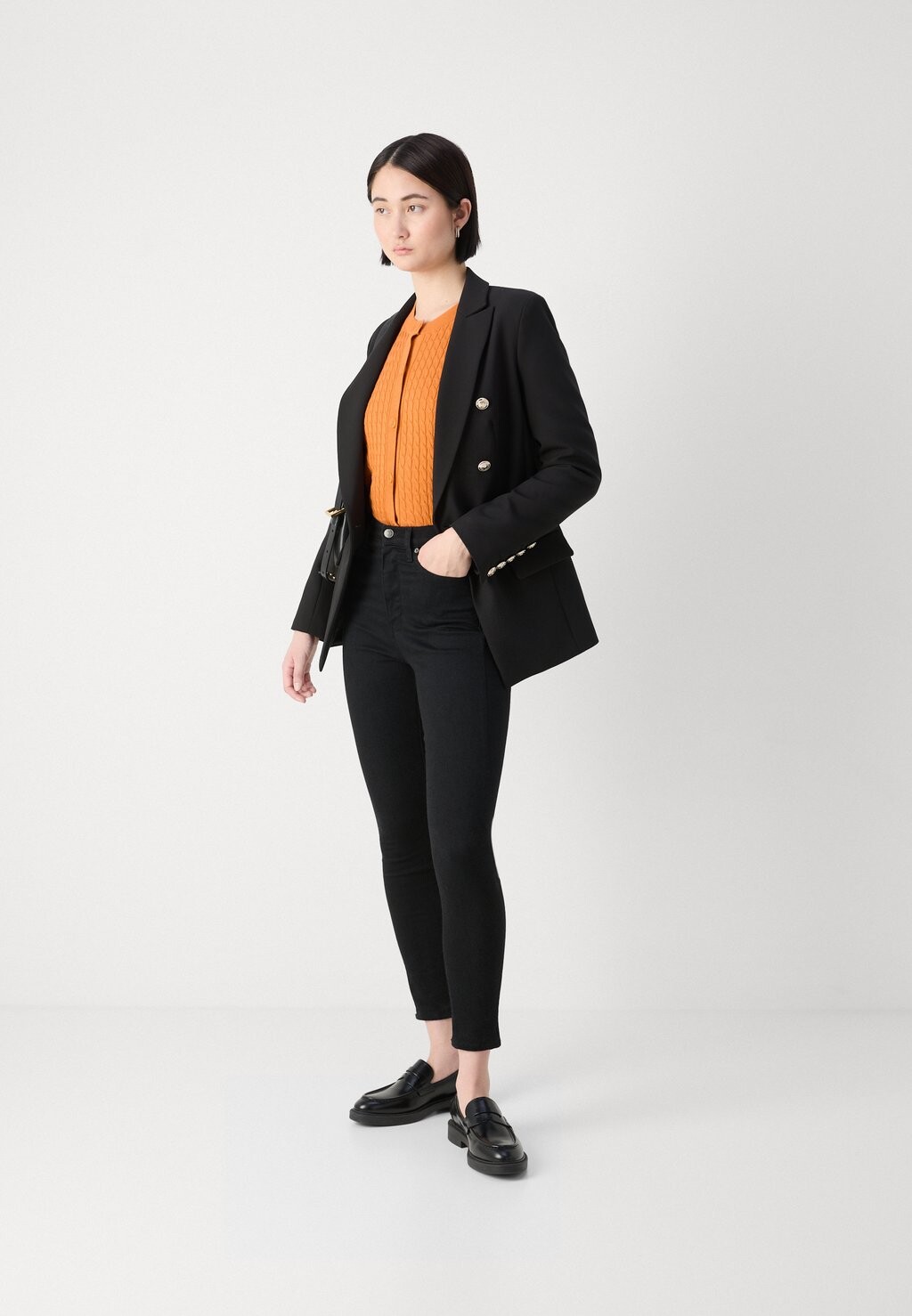 Джинсы облегающие SYLVIA Tommy Jeans, цвет Black Denim — фото 4