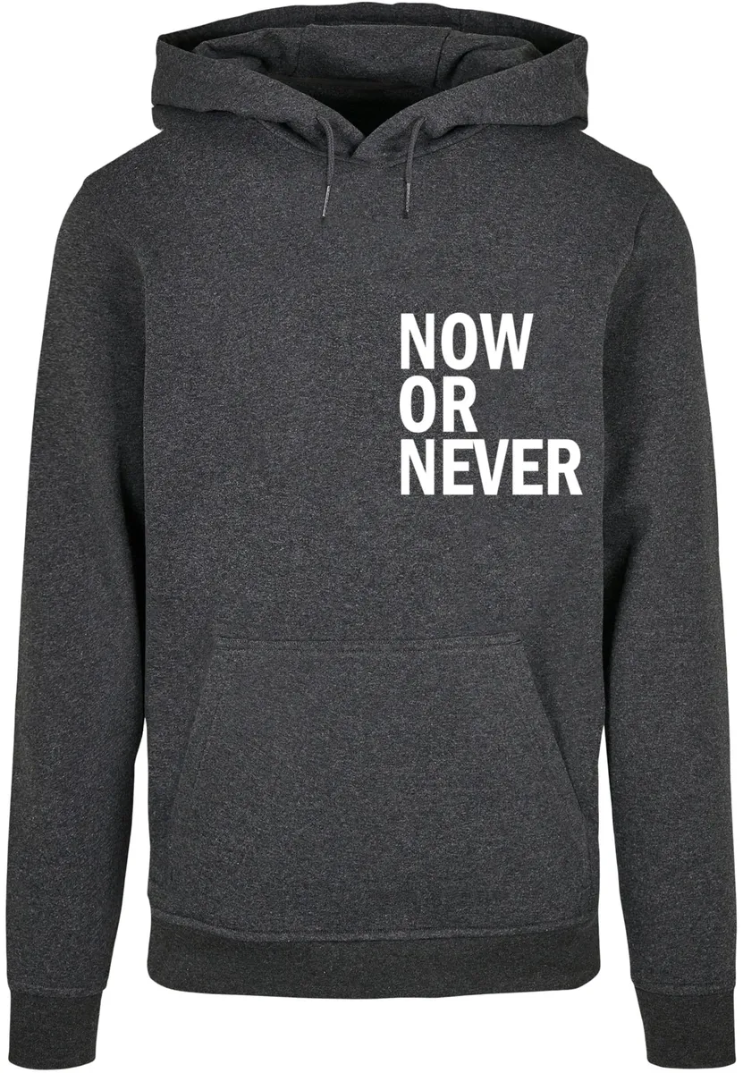 

Толстовка с капюшоном Merchcode " Merchcode Men's Now Or Never Basic Hoody", цвет Charcoal