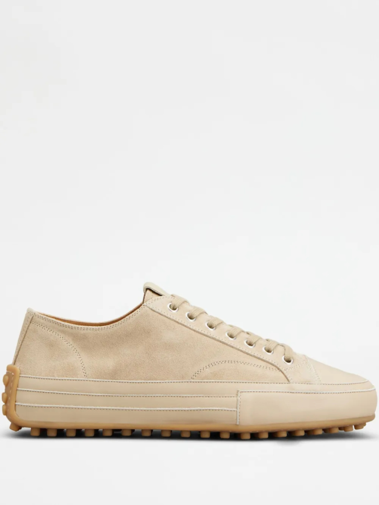 

Замшевые кеды Tod's, нейтральный