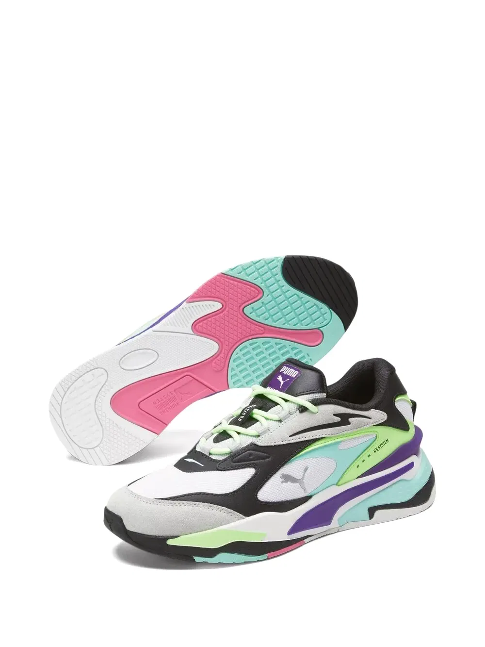 Кроссовки Rs-fast "весенние каникулы" Puma, белый — фото 2