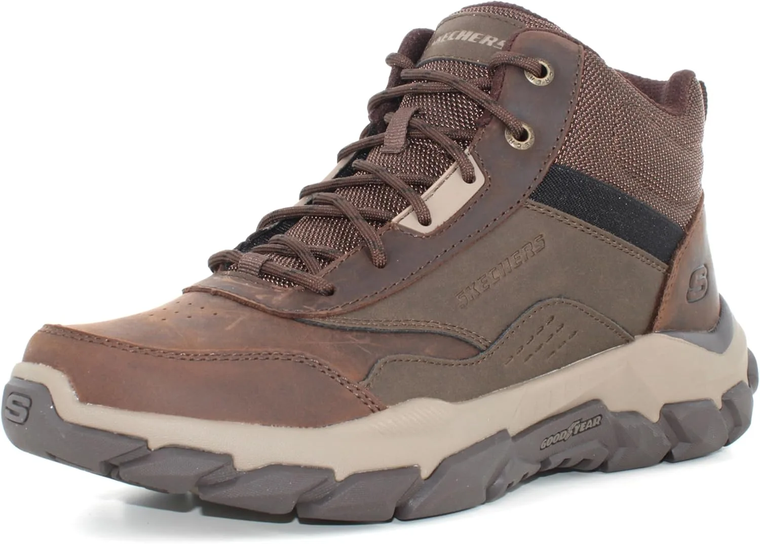 Походные ботинки Skechers Santoro Hopkins для мужчин, какао