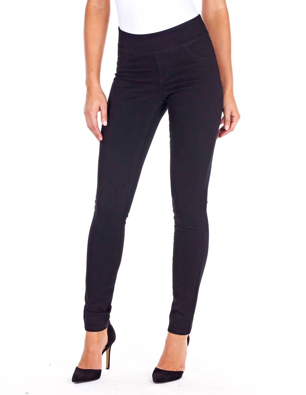 

Джинсы Love Denim Slim Jegging черного цвета FDJ