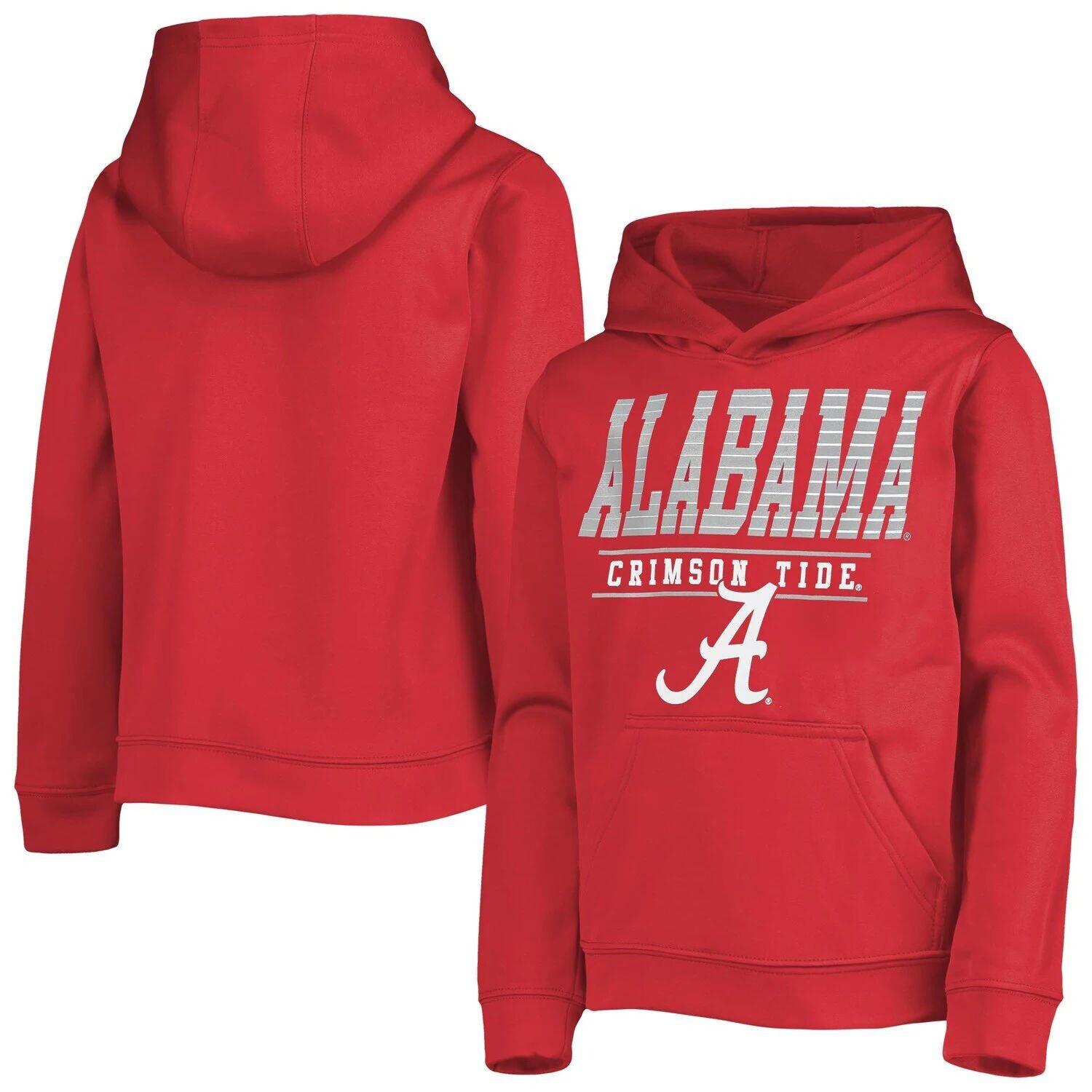 

Пуловер с капюшоном Youth Crimson Alabama Crimson Tide Fast Outerstuff