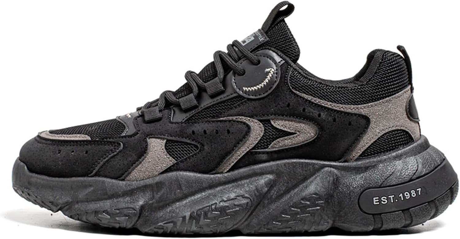 

Кроссовки GSIGUL для мужчин, теннисные и прогулочные, с амортизацией, мужские кроссовки для тренировок и повседневной носки, черный