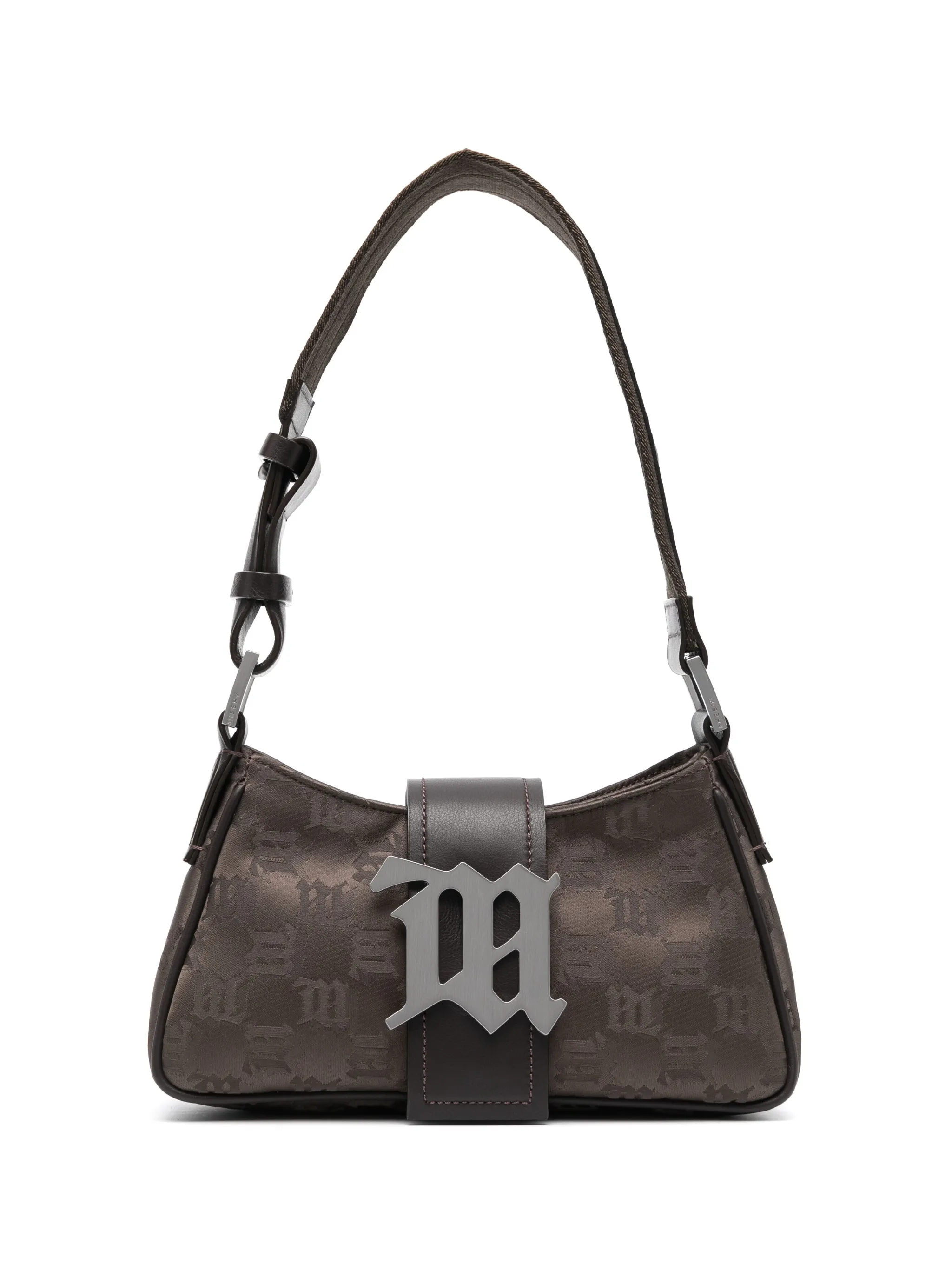 

Сумка на плечо с монограммой Misbhv, коричневый