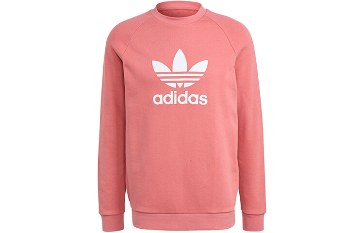 

TREFOIL CREW Толстовка мужская розовая Adidas Originals, розовый