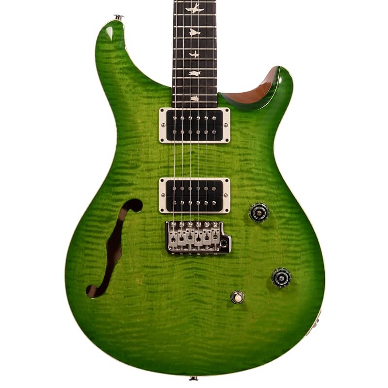 

Электрогитара PRS CE24 Semi-Hollow Electric Guitar, Rosewood Fingerboard, Eriza Verde w/ Gig Bag #63837