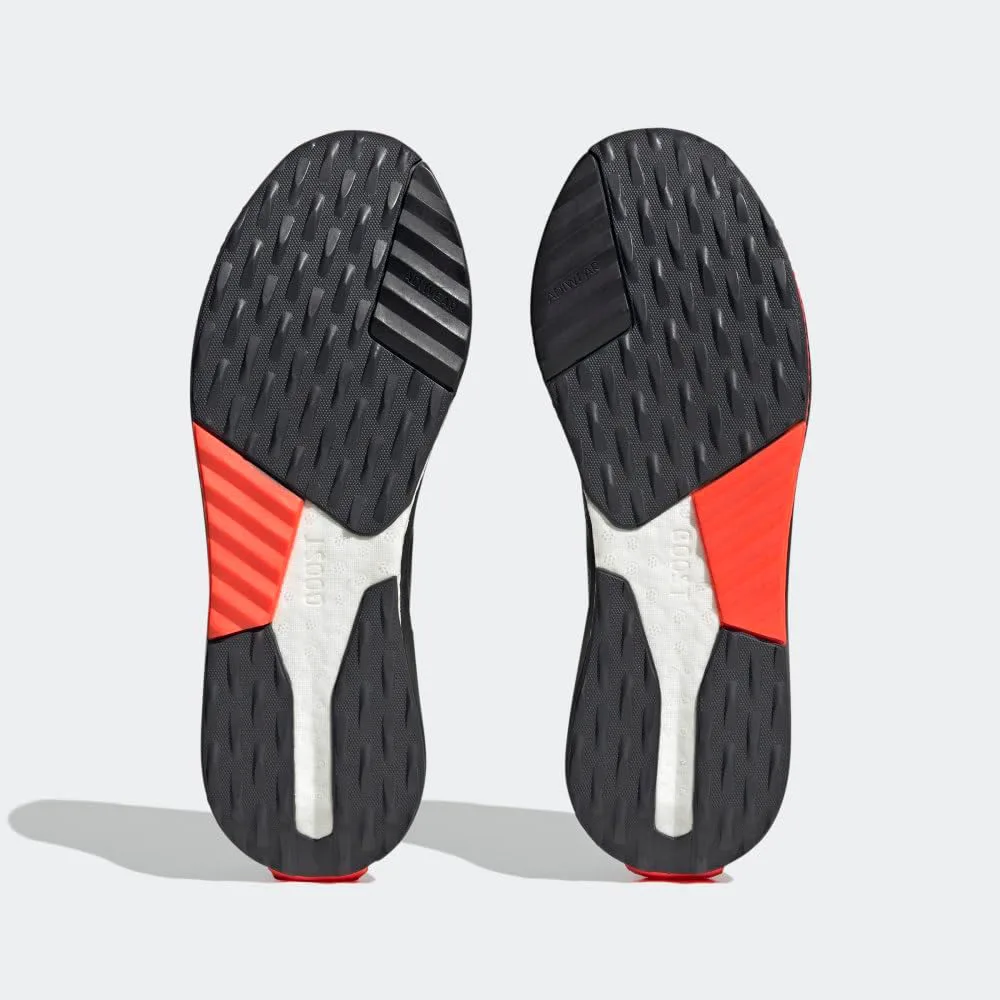 Кроссовки Adidas Avryn для взрослых, унисекс, черный/красный — фото 3