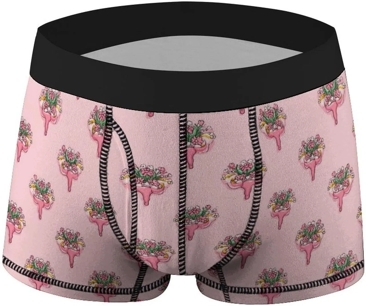 Боксеры с принтом, Uterus Flowers, Style — фото 3