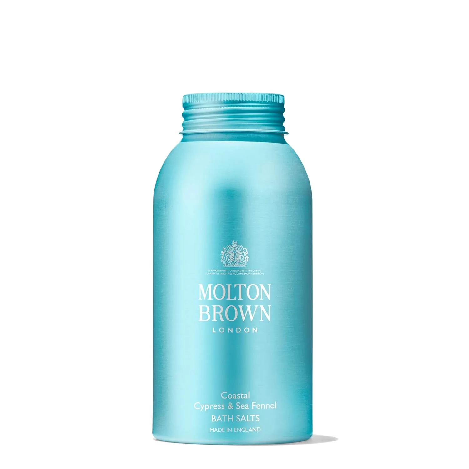 Соль для ванны Molton Brown Coastal Cypress & Sea Fennel, 10 жидких унций., Blue