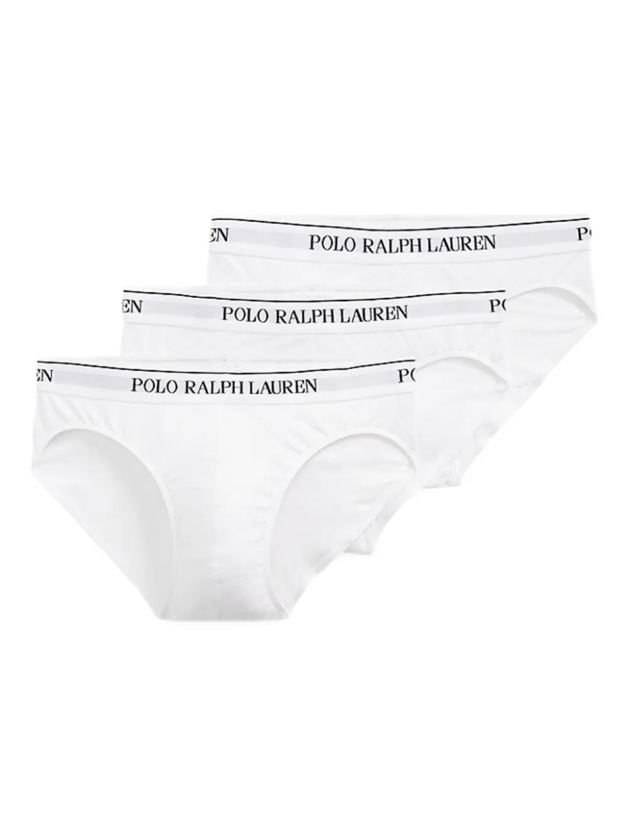 

Polo Ralph Lauren комплект из трех пар трусов-брифов с логотипом, белый