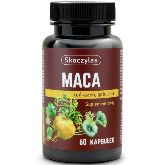 

Skoczylas, Maca Ginseng Gotu Cola, 60 капсул.