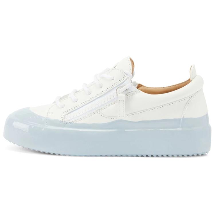 Giuseppe Zanotti /GZ Gail Match Low Top Кроссовки для скейтбординга женские, белые, синие