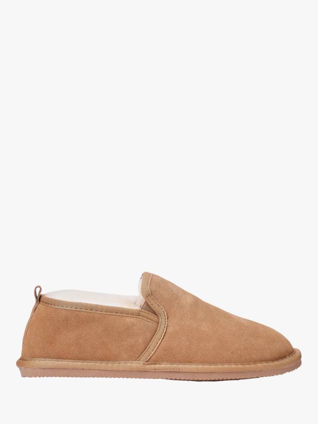 

Attune Suede Sheepskin мокасины-тапочки Hotter, Tan