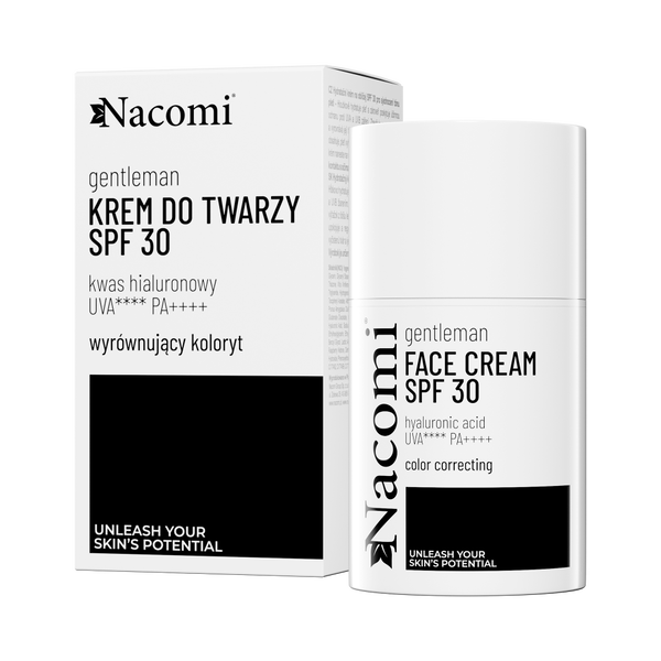 

Крем для лица с spf30, 50 мл Nacomi Gentleman