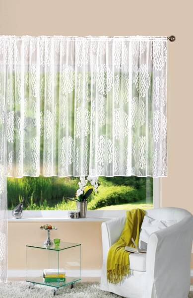 

Штора Gardinenbox Store Jacquard Fabio, 300x120x1 см, белый
