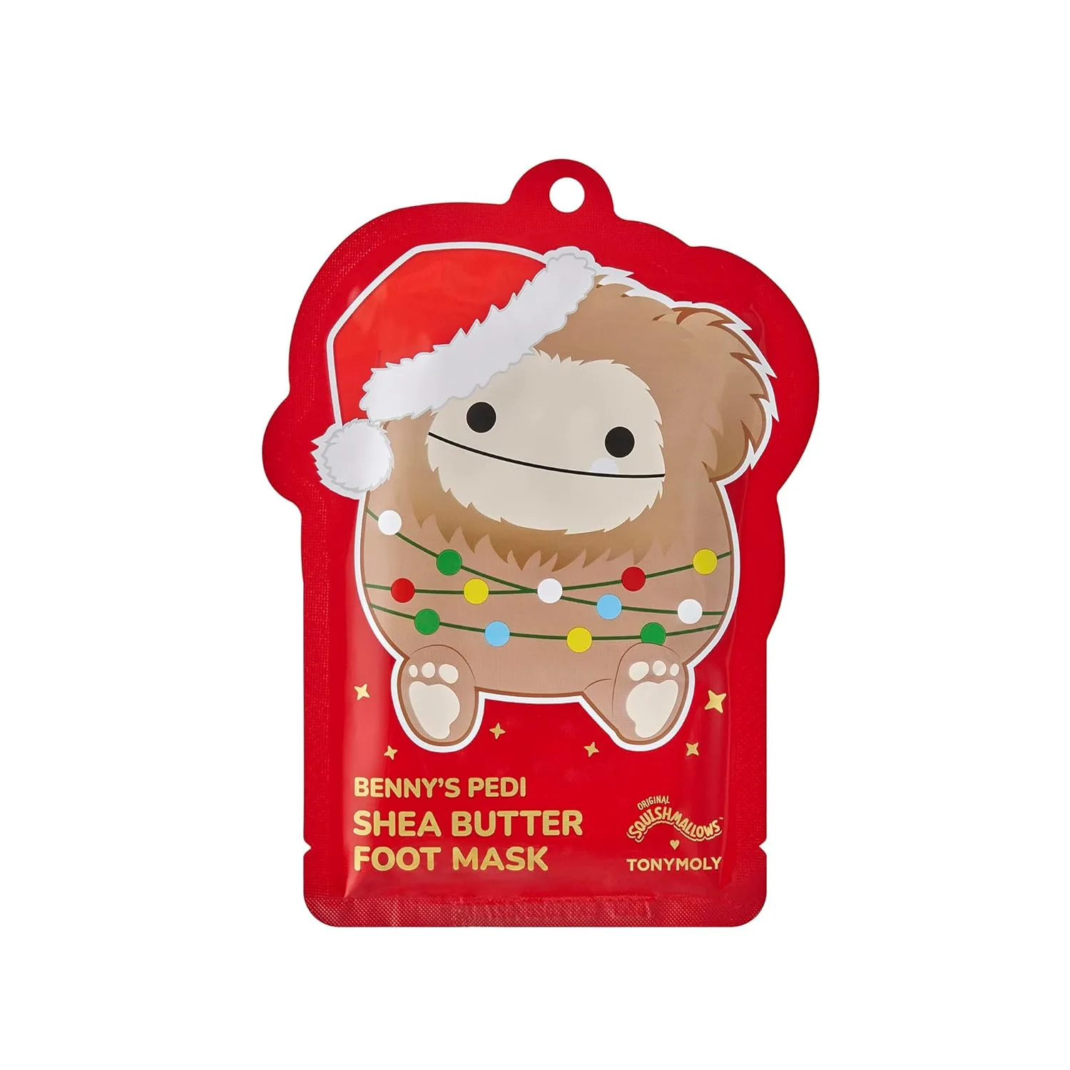 TONYMOLY x Squishmallows Benny педикюрная маска для ног - лимитированная праздничная увлажняющая маска с маслом ши 1 штука (1 шт.)