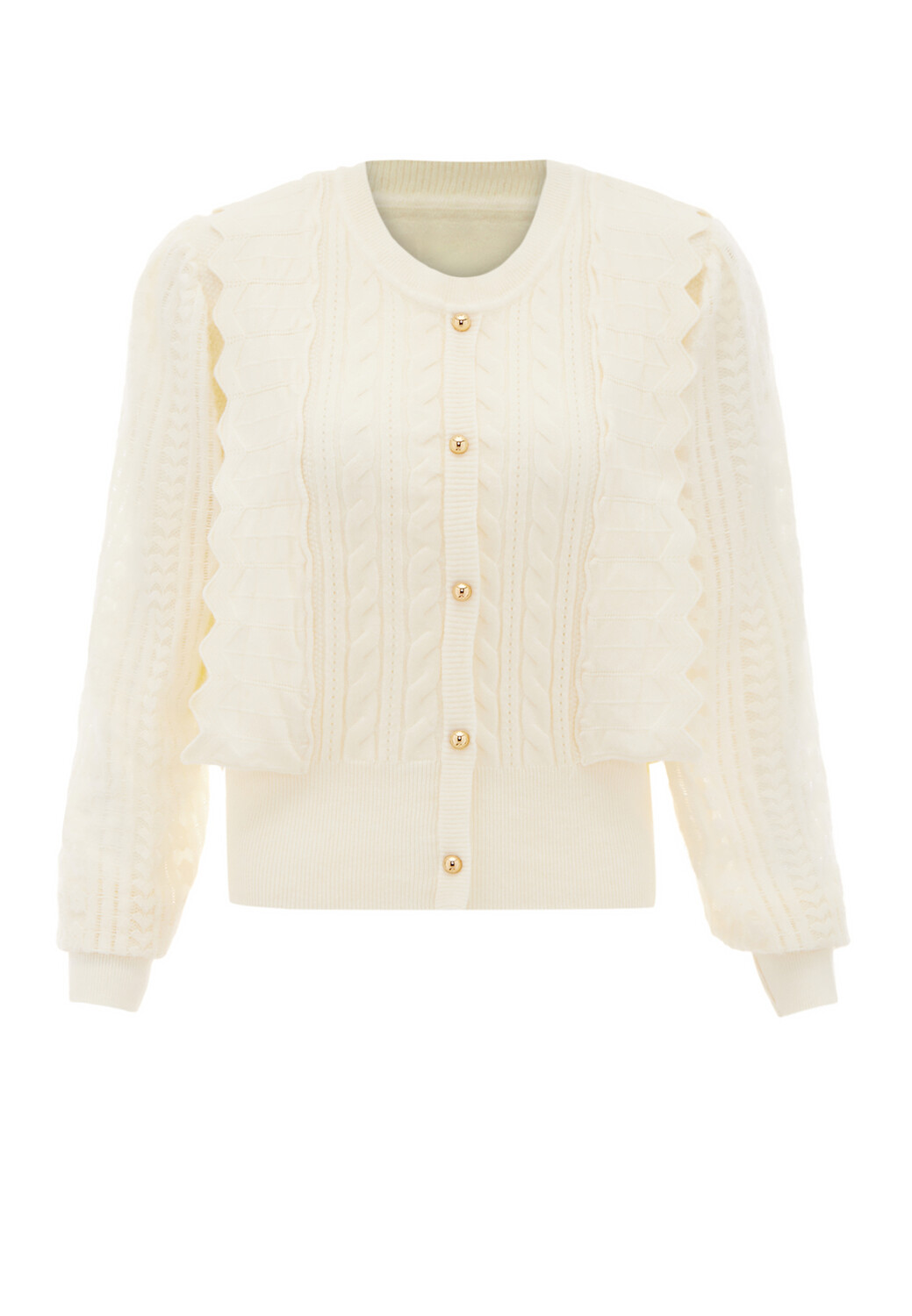 

Толстовка NAEMI Strickjacke, белый