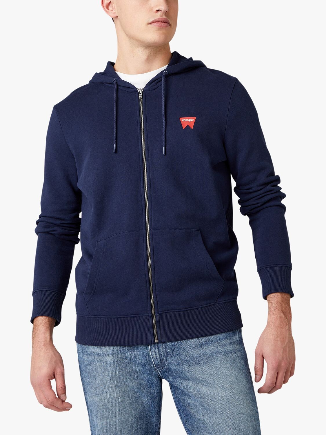 

Толстовка на молнии Wrangler, темно-синий