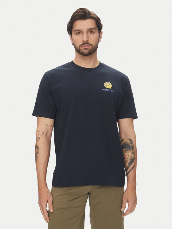 

Футболка оверсайз 500 0007 263 Marc O'Polo Denim, синий