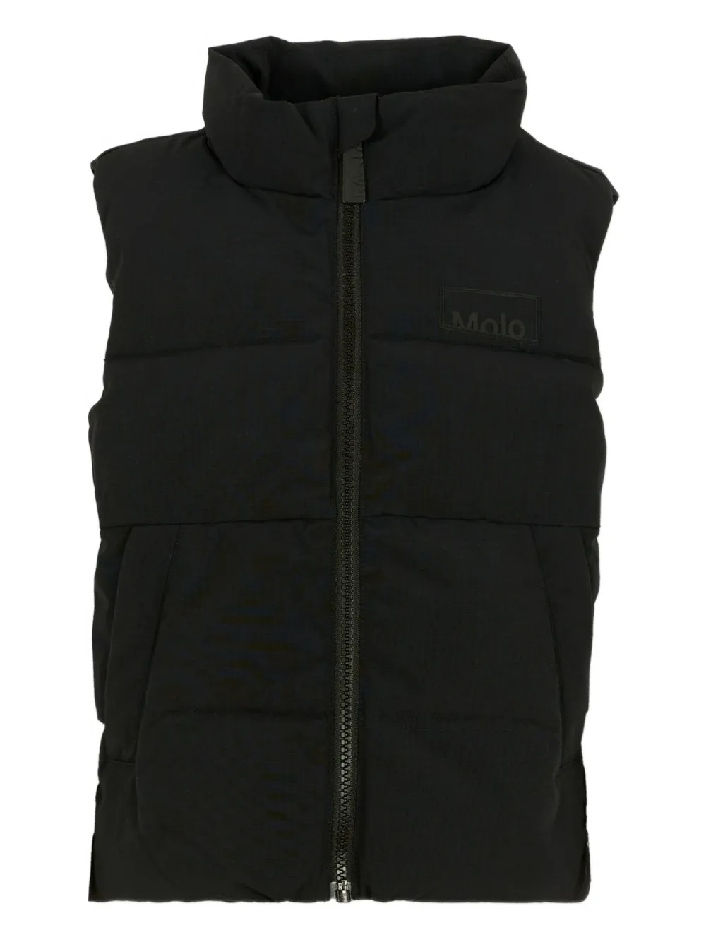 

Стеганый жилет на молнии Molo, черный