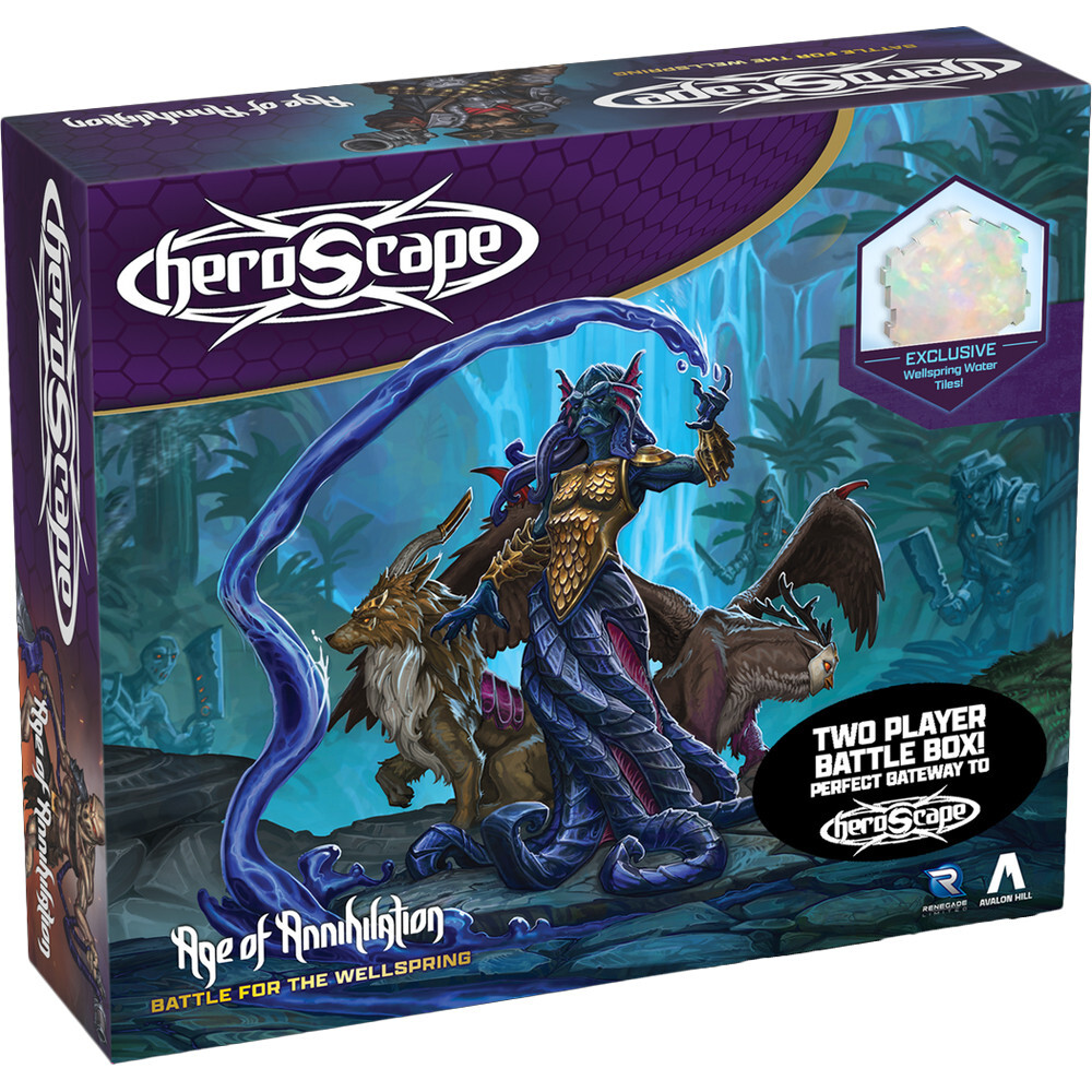 

Миниатюра Renegade Game Studios Heroscape: Battle for the Wellspring Battle Box (Unpainted)