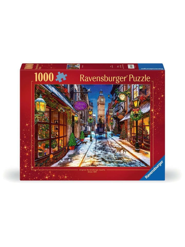 

Рождественский пазл Ravensburger из 1000 деталей с красочным рисунком
