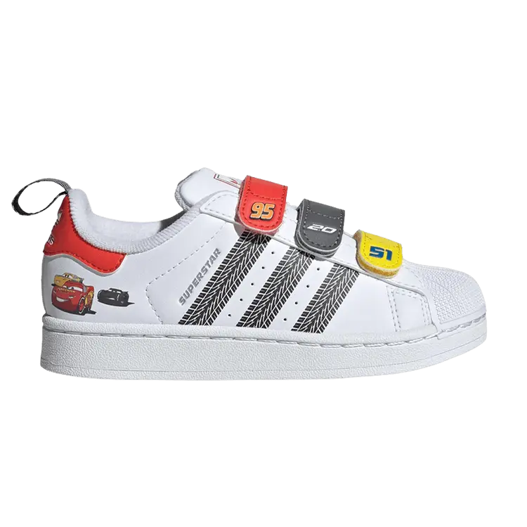 

Кроссовки Adidas Cars x Superstar II Comfort Closure K