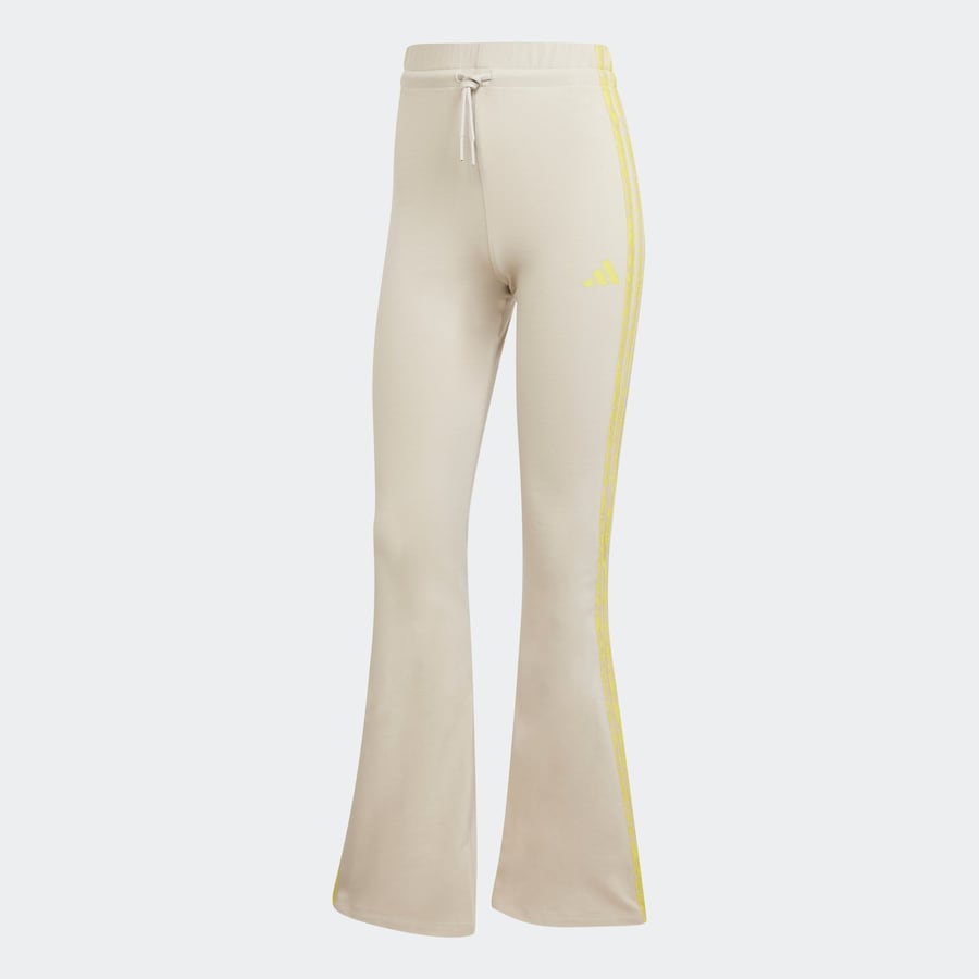 

Расклешенные спортивные брюки ADIDAS SPORTSWEAR Essentials, Greige