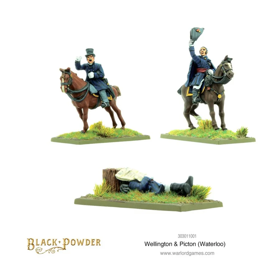 

Британский Веллингтон и Пиктон (Ватерлоо), Black Powder - Napoleonic Wars 1789-1815 - British (28mm)
